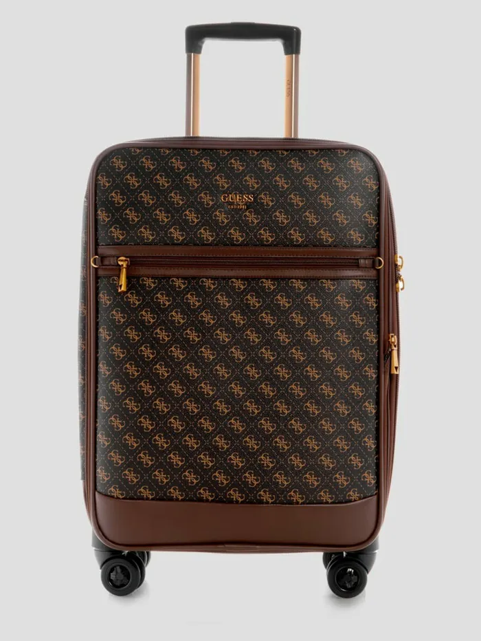 Luggage and Travel Bags Keith 208243 8Wheel Suitcase Brown 8211 GUESS WomenMen