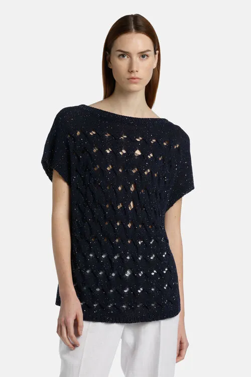 Luisa Spagnoli Knitwear Women Cannello Cannello Blue