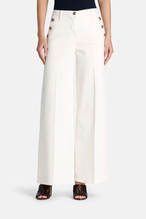 Luisa Spagnoli Pants Women Aceto Aceto Blue