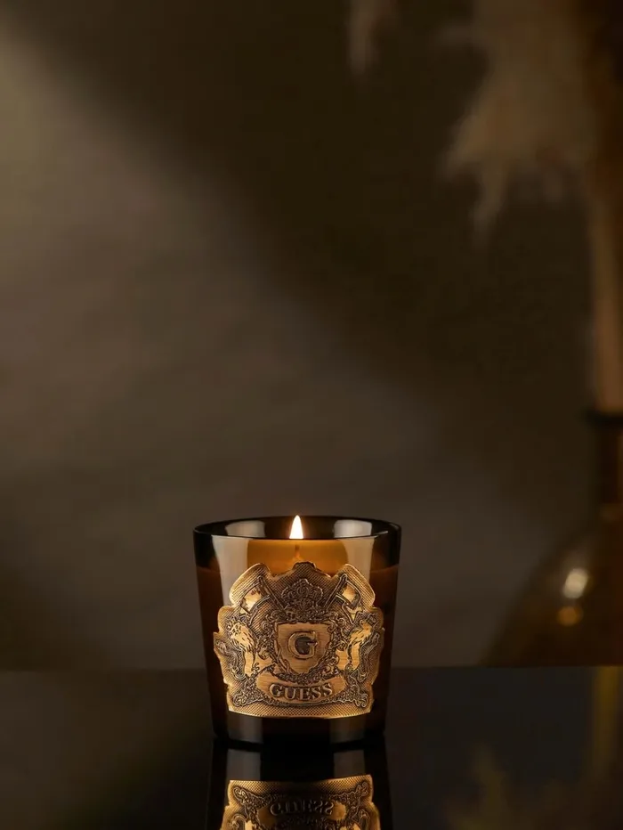 Luxury Crest Candle Amber Women Home GUESS Luxury Crest Candle Amber Women Home GUESS