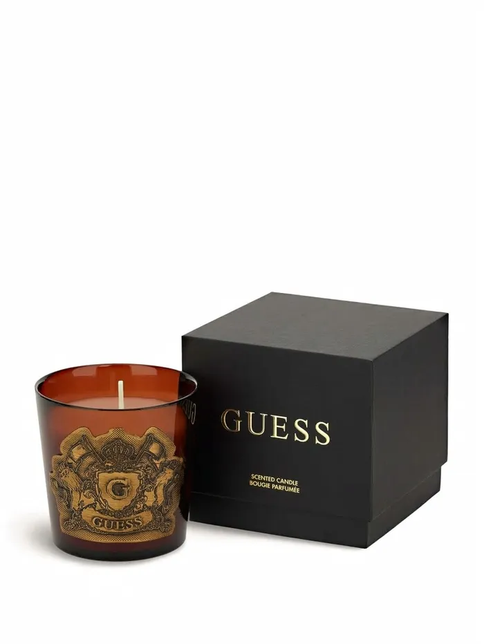Luxury Crest Candle Amber Women Home GUESS Luxury Crest Candle Amber Women Home GUESS