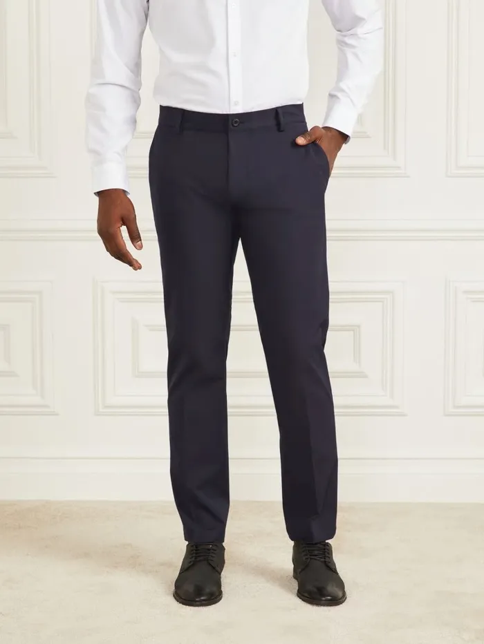 Marcello Performing Chino Pants Bleu lgant Men Pants and Shorts GUESS