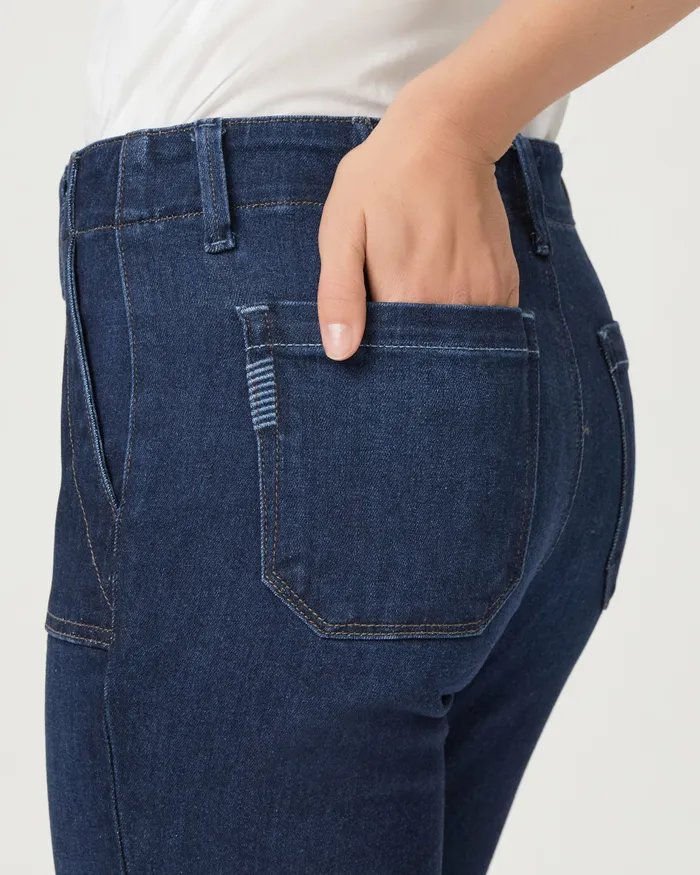 Mayslie Straight Ankle Pant 8211 The Disco Women Denim PAIGE Mayslie Straight Ankle Pant 8211 The Disco Women Denim PAIGE