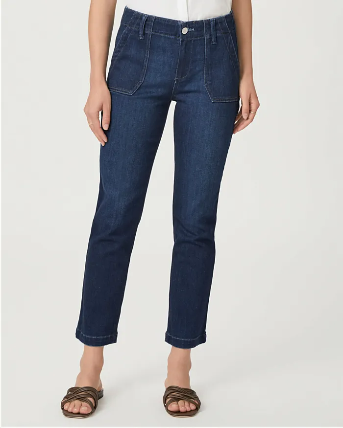 Mayslie Straight Ankle Pant 8211 The Disco Women Denim PAIGE Mayslie Straight Ankle Pant 8211 The Disco Women Denim PAIGE