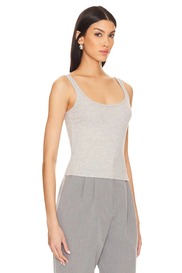 Megan Tank Top Heather Grey Women Lovers and Friends Tops