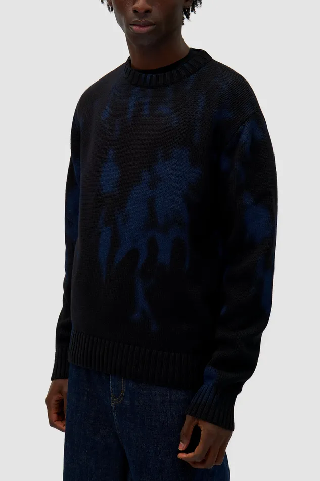 Men Arte Antwerp People Knit Sweater Noir Sweaters