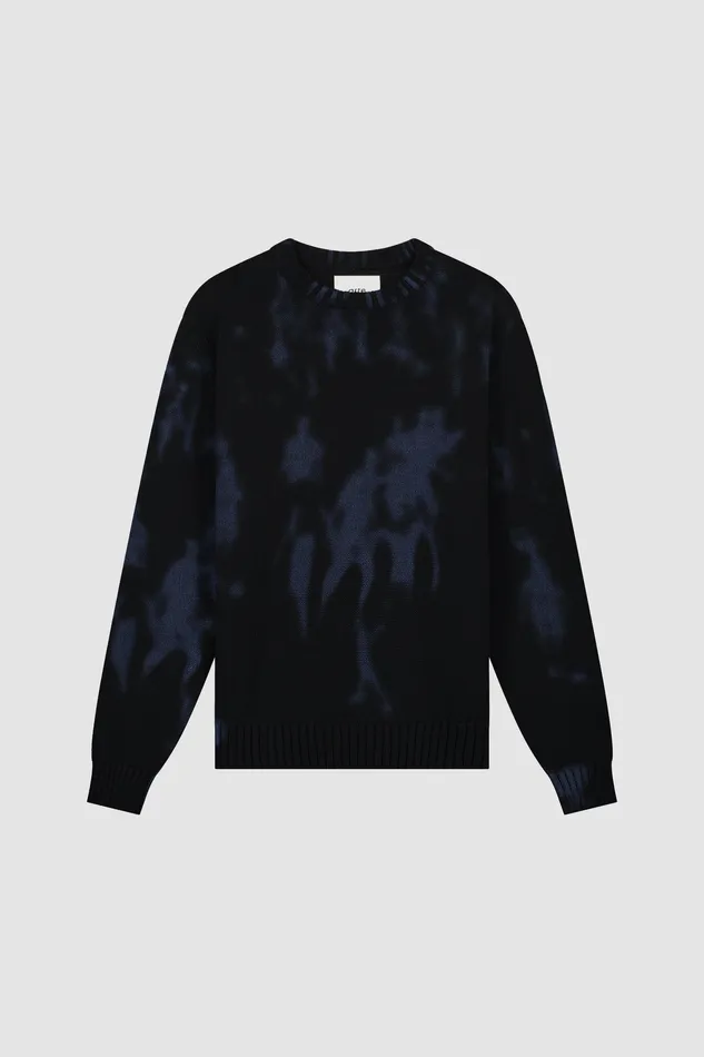 Men Arte Antwerp People Knit Sweater Noir Sweaters