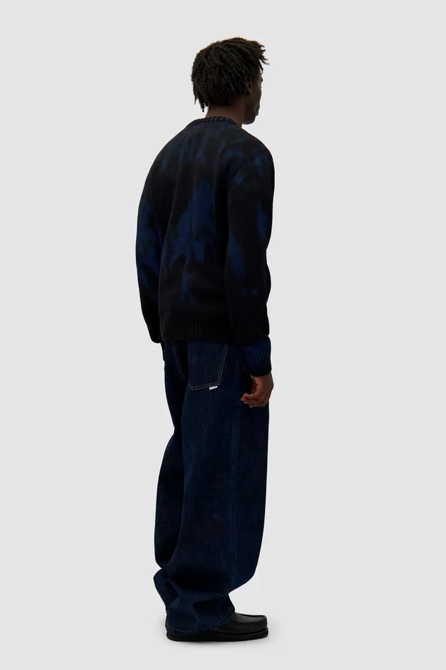 Men Arte Antwerp People Knit Sweater Noir Sweaters