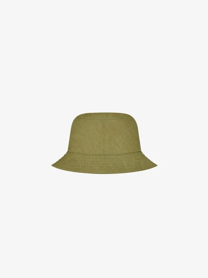 Men Beanies and Caps Givenchy GIVENCHY Bucket Hat In Canvas Khaki Men Beanies and Caps Givenchy GIVENCHY Bucket Hat In Canvas Khaki