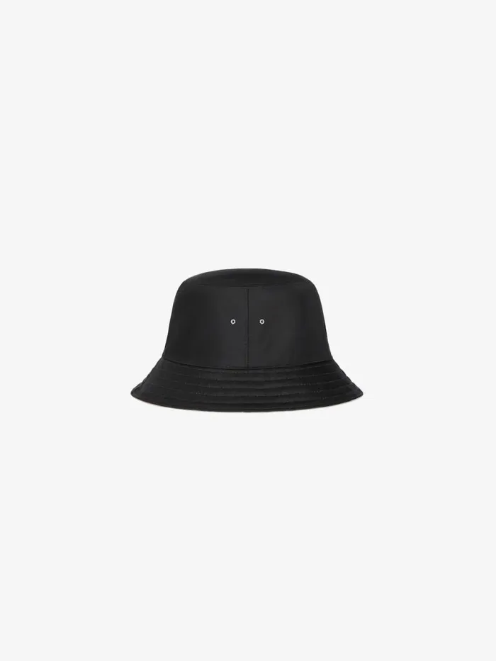 Men Beanies and Caps Givenchy GIVENCHY Bucket Hat In Nylon Black Men Beanies and Caps Givenchy GIVENCHY Bucket Hat In Nylon Black