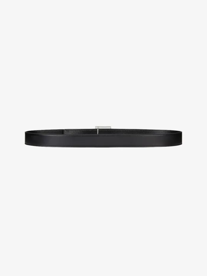 Men Belts Givenchy 4G Reversible Belt In 4G Classic Leather Black