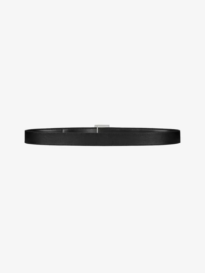 Men Belts Givenchy 4G Reversible Belt In 4G Classic Leather Black