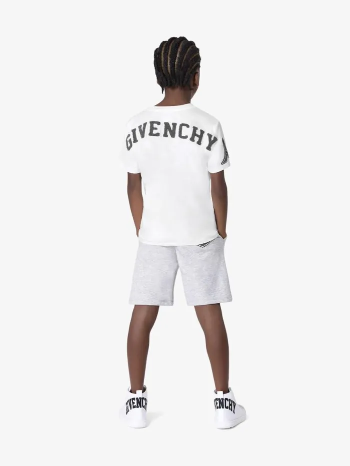 Men Boy 4 To 12 Years Givenchy GIVENCHY Tshirt In Cotton White