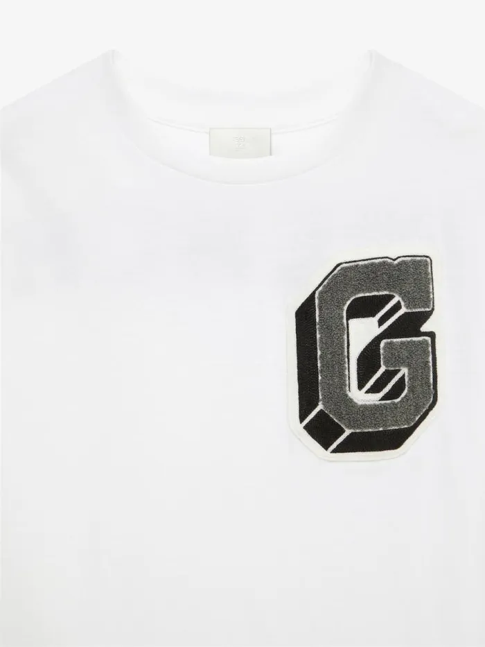 Men Boy 4 To 12 Years Givenchy GIVENCHY Tshirt In Cotton White
