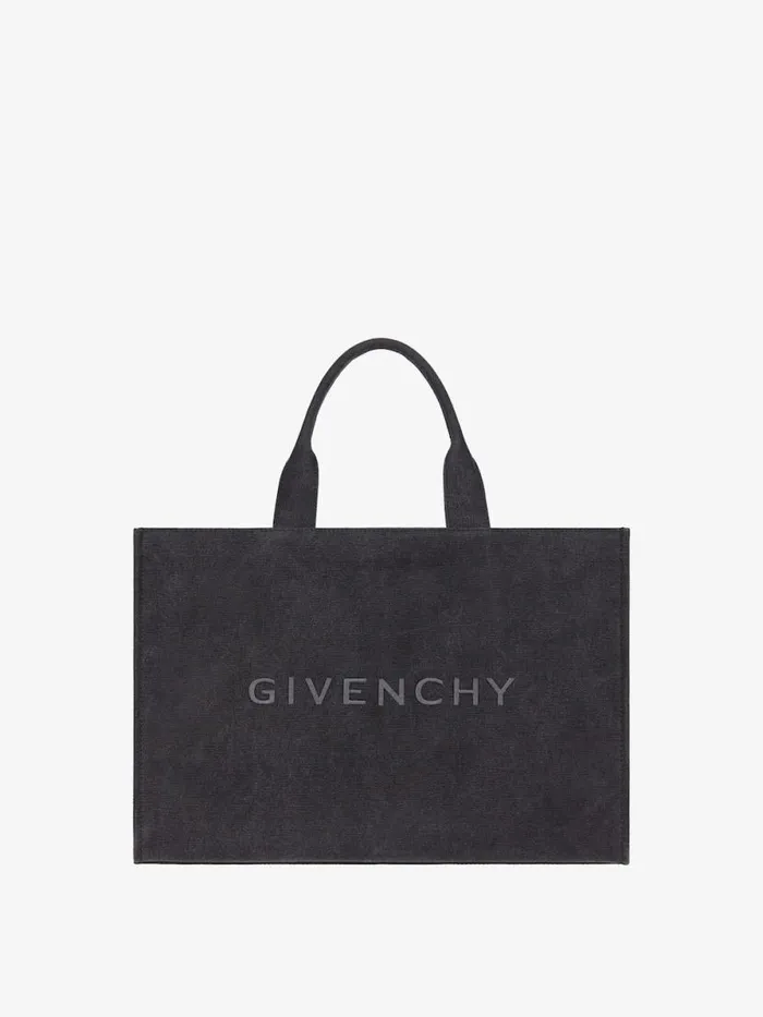Men Crossbody Bags Givenchy GIVENCHY Tote Bag In Canvas Black