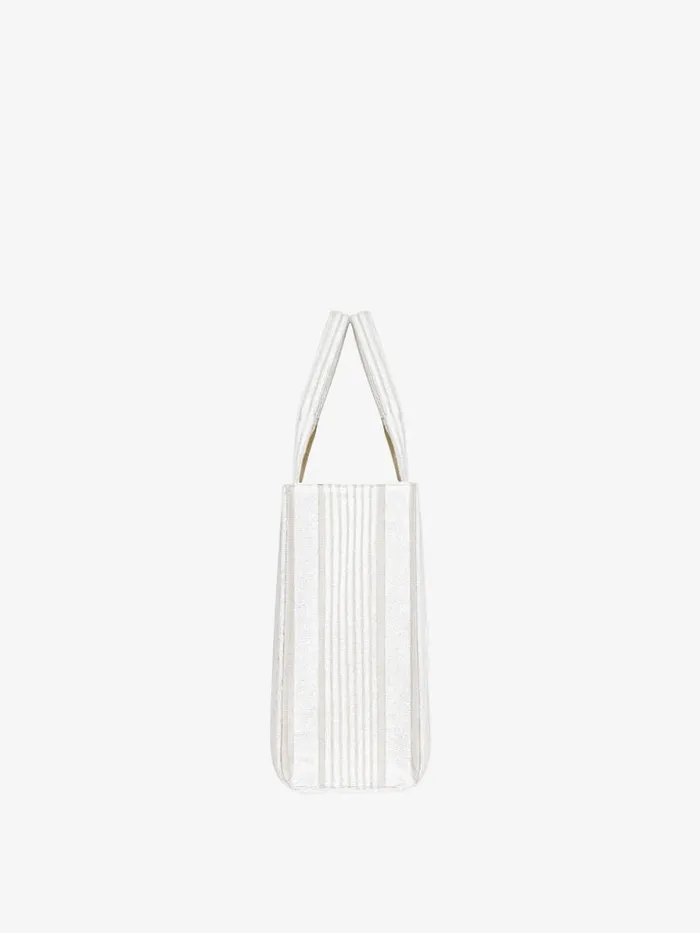 Men Crossbody Bags Givenchy GIVENCHY Tote Bag In Cotton Towelling With Stripes Ivory Men Crossbody Bags Givenchy GIVENCHY Tote Bag In Cotton Towelling With Stripes Ivory