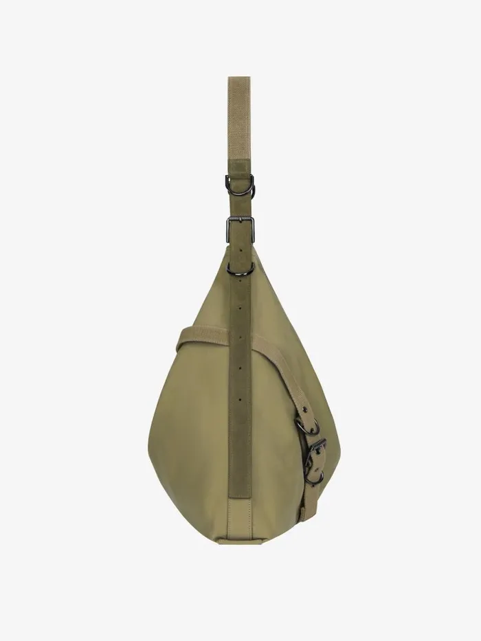 Men Crossbody Bags Givenchy Large Voyou Bag In Canvas Khaki Men Crossbody Bags Givenchy Large Voyou Bag In Canvas Khaki