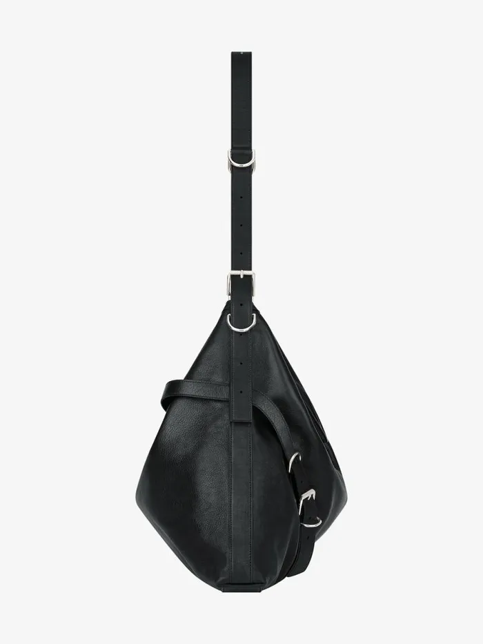 Men Crossbody Bags Givenchy Large Voyou Bag In Grained Leather Black Men Crossbody Bags Givenchy Large Voyou Bag In Grained Leather Black