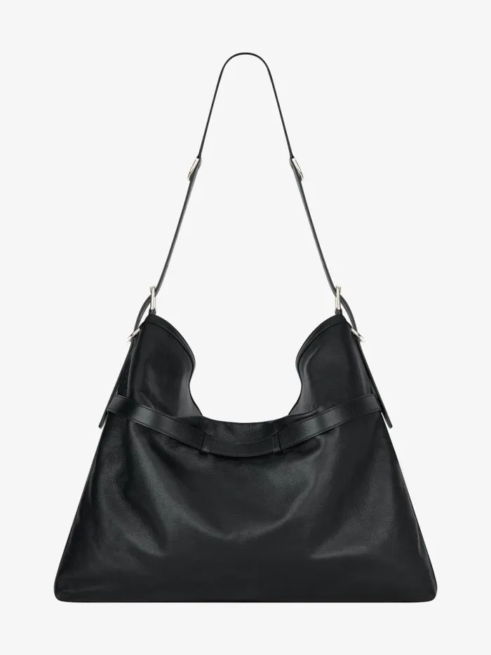 Men Crossbody Bags Givenchy Large Voyou Bag In Grained Leather Black Men Crossbody Bags Givenchy Large Voyou Bag In Grained Leather Black