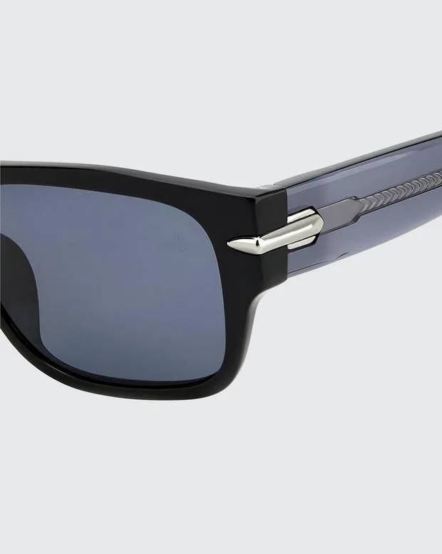 Men Fleetwood BlackHavana Sunglasses rag and bone