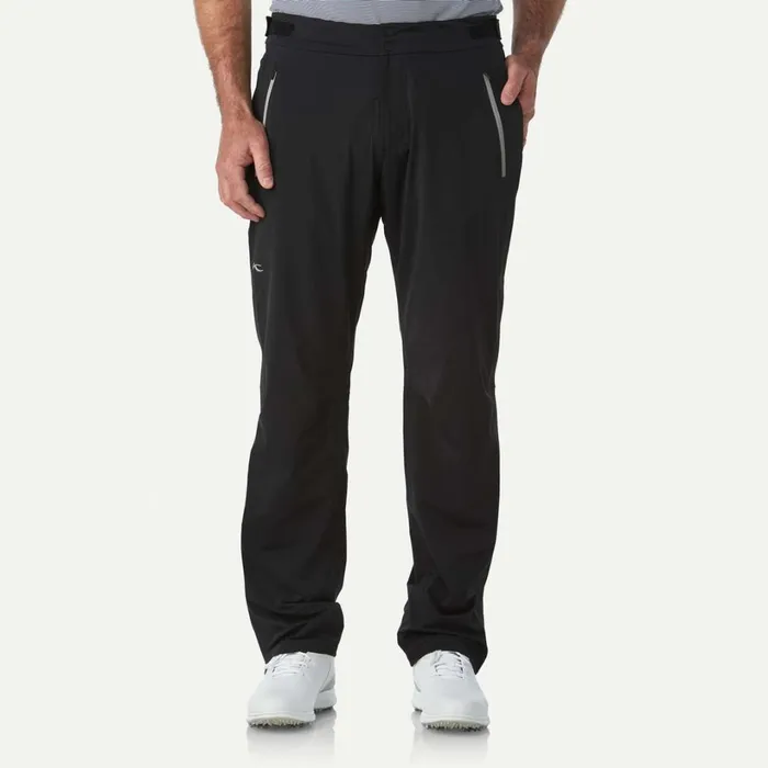 Men Gemini Pants Black KJUS Rainwear