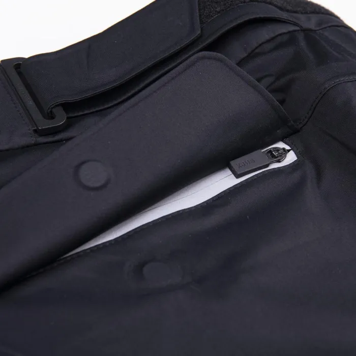 Men Gemini Pants Black KJUS Rainwear