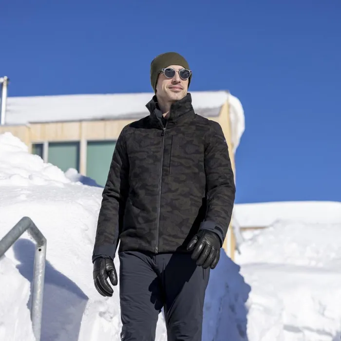 Men Glacier Pro Jacket Limited Blackdark Olive KJUS Jackets and Vests