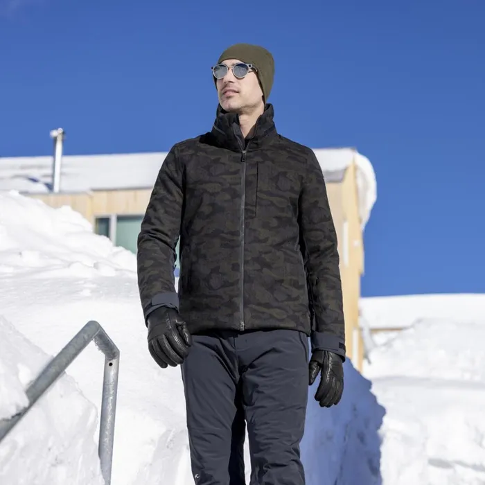 Men Glacier Pro Jacket Limited Blackdark Olive KJUS Jackets and Vests
