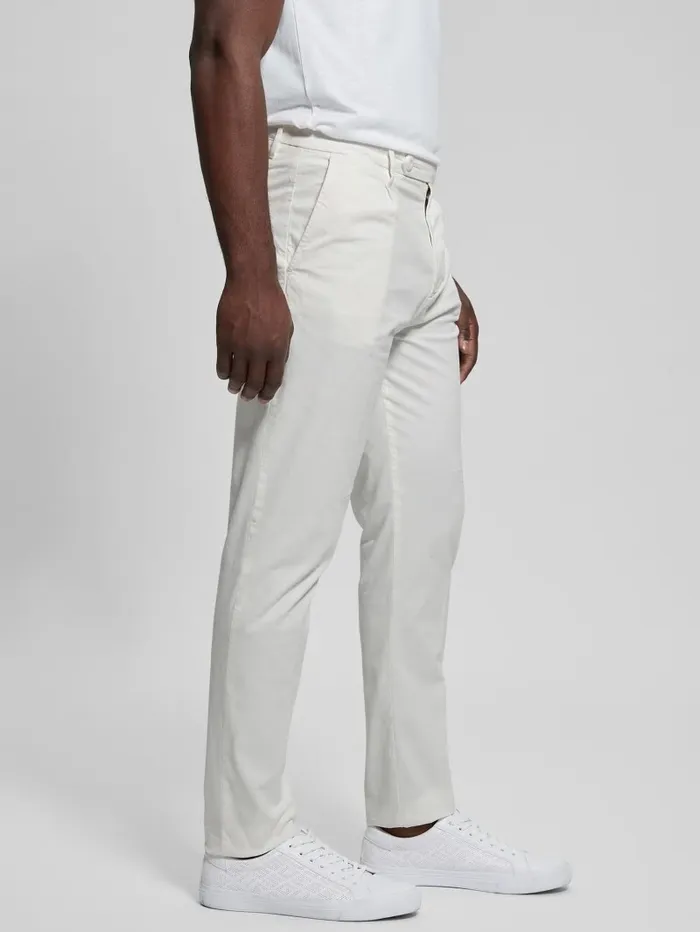 Men GUESS Noah Straight Pants Salt White Pants and Shorts Men GUESS Noah Straight Pants Salt White Pants and Shorts