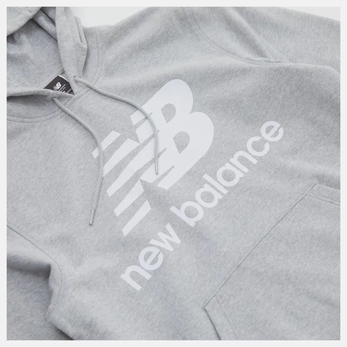 Men Hoodies and Sweatshirts New Balance NB Essentials Pullover Hoodie ATHLETIC GREY Men Hoodies and Sweatshirts New Balance NB Essentials Pullover Hoodie ATHLETIC GREY