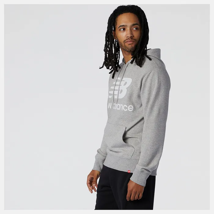 Men Hoodies and Sweatshirts New Balance NB Essentials Pullover Hoodie ATHLETIC GREY Men Hoodies and Sweatshirts New Balance NB Essentials Pullover Hoodie ATHLETIC GREY