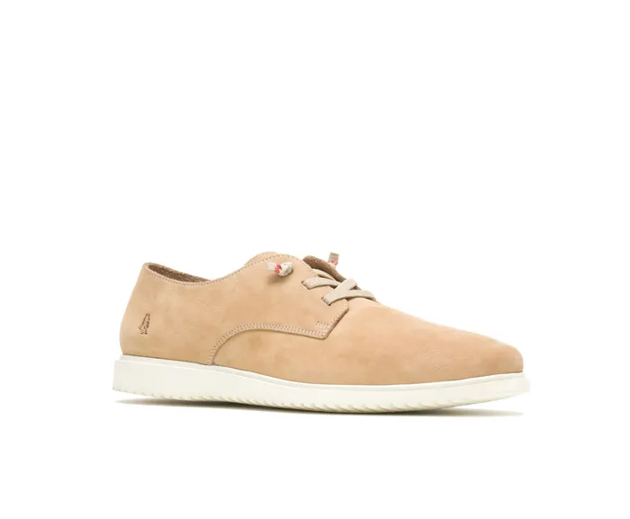 Men Hush Puppies Everyday Lace Up Tan Nubuck Sneakers