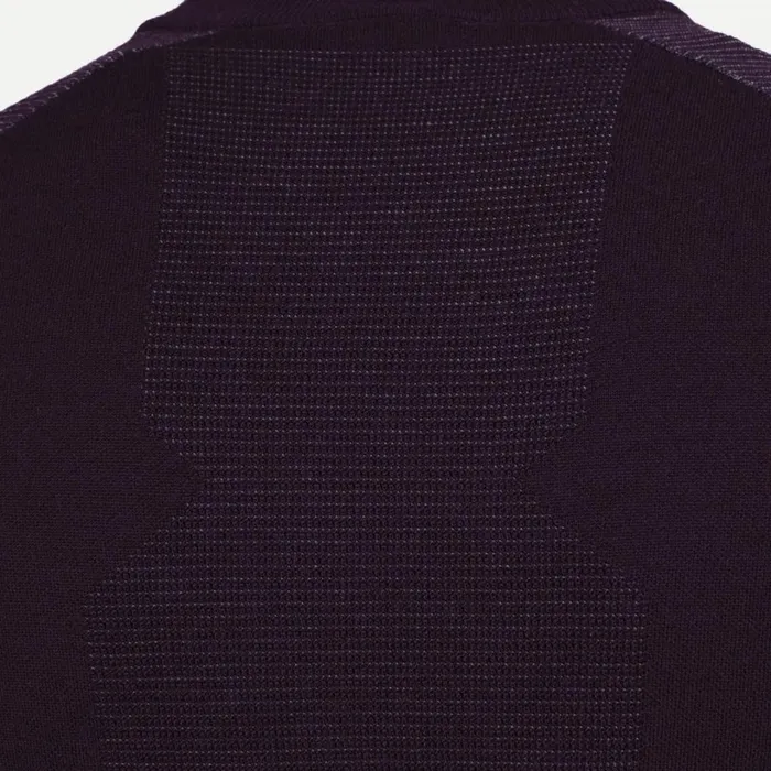 Men Kulm HalfZip 8211 Golf Midlayer HalfZip Pullover Nightshadepewter KJUS Midlayers and Sweaters