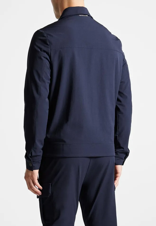 Men Manire De Voir Technical Cargo Jacket Navy