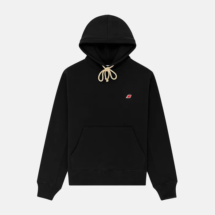 Men Matching Sets New Balance MADE in USA Core Hoodie BLACK