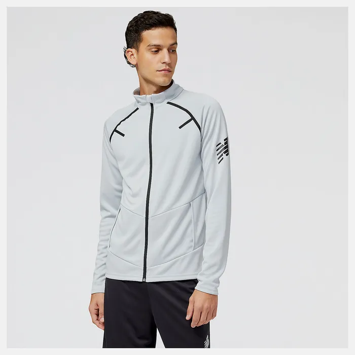 Men New Balance Tenacity Football Training Track Jacket LIGHT ALUMINUM Matching Sets Men New Balance Tenacity Football Training Track Jacket LIGHT ALUMINUM Matching Sets