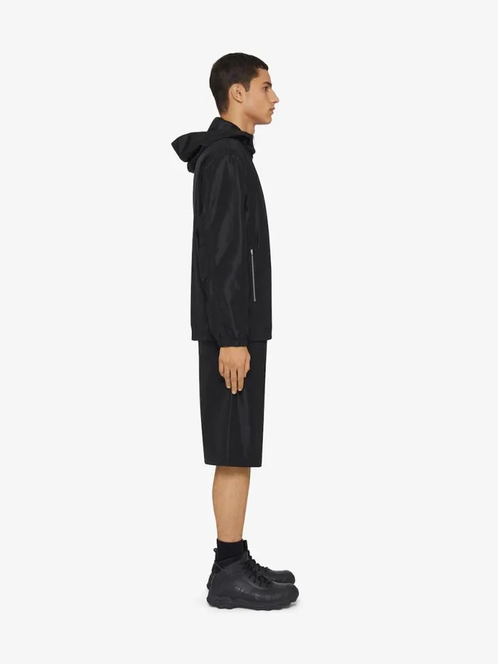 Men Outerwear and Blousons Givenchy Windbreaker With 4G Detail Black