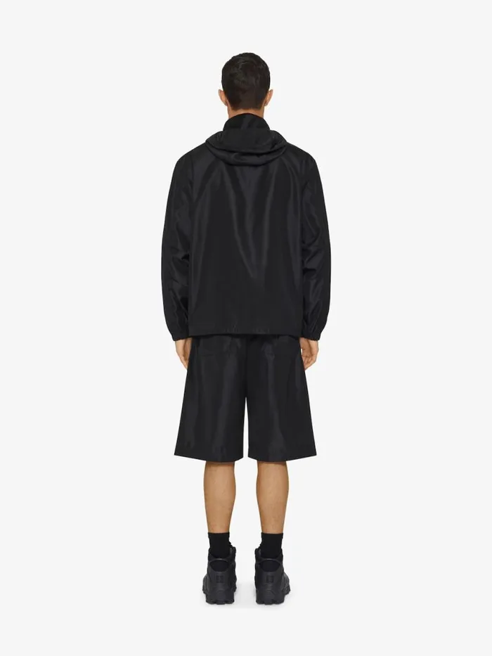 Men Outerwear and Blousons Givenchy Windbreaker With 4G Detail Black