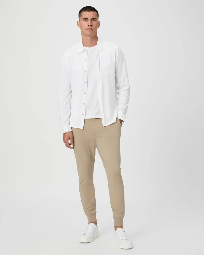 Men PAIGE Elmwood Jogger 8211 Desert Rock Pants and Joggers