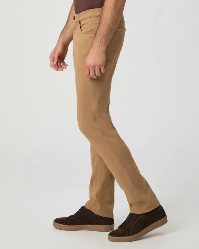 Men PAIGE Transcend Federal Slim Straight Jean 8211 Golden Palm Denim