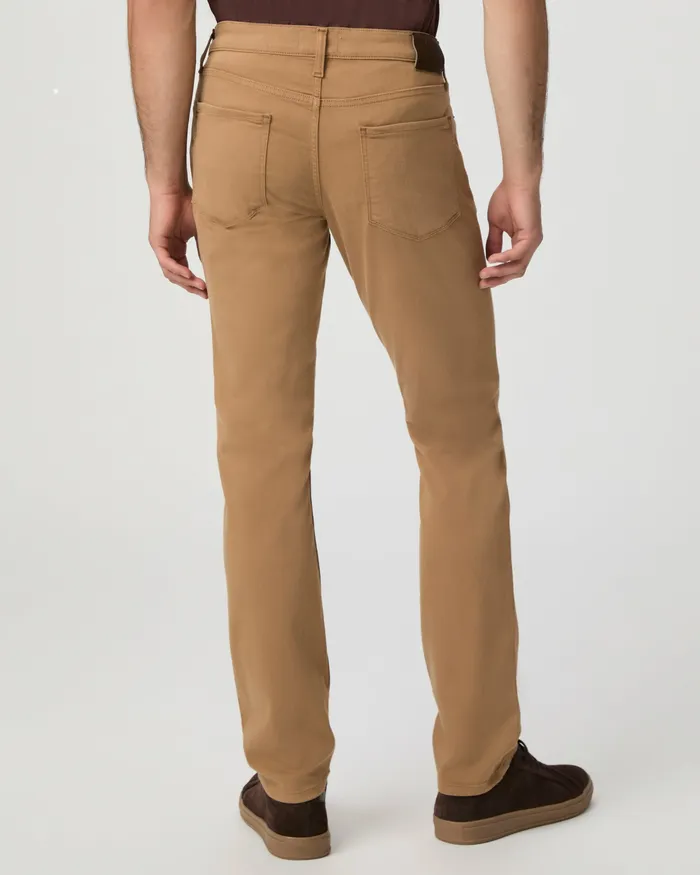 Men PAIGE Transcend Federal Slim Straight Jean 8211 Golden Palm Denim