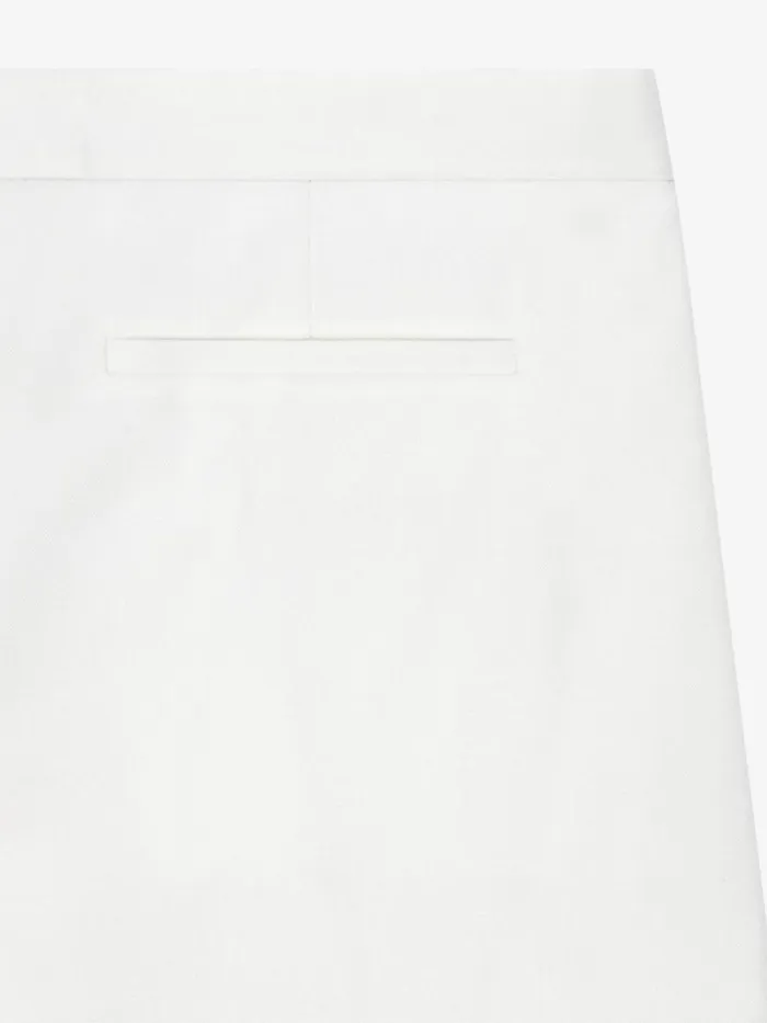 Men Pants and Shorts Givenchy Tailored Pants In Wool And Mohair White