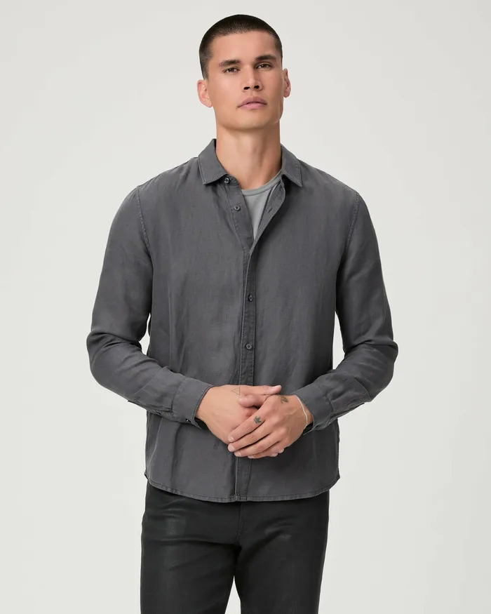 Men Peters Shirt 8211 Vintage Weathered Blue Shirts PAIGE