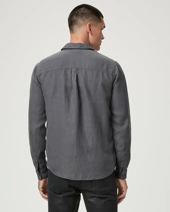 Men Peters Shirt 8211 Vintage Weathered Blue Shirts PAIGE Men Peters Shirt 8211 Vintage Weathered Blue Shirts PAIGE