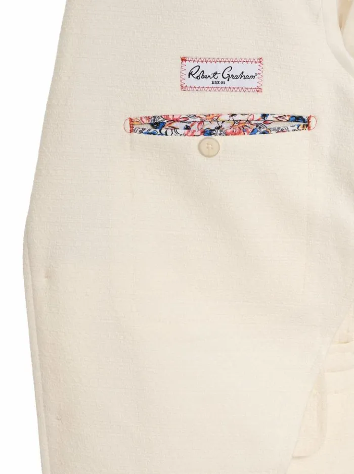 Men Robert Graham Blazers Johnson Blazer White