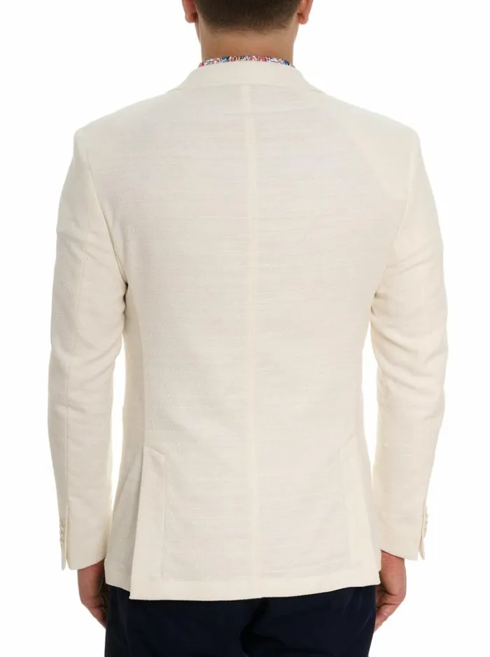Men Robert Graham Blazers Johnson Blazer White