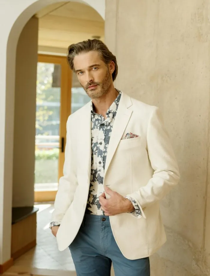 Men Robert Graham Blazers Johnson Blazer White