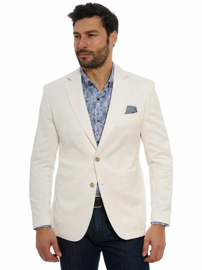 Men Robert Graham Blazers Kellam Blazer White