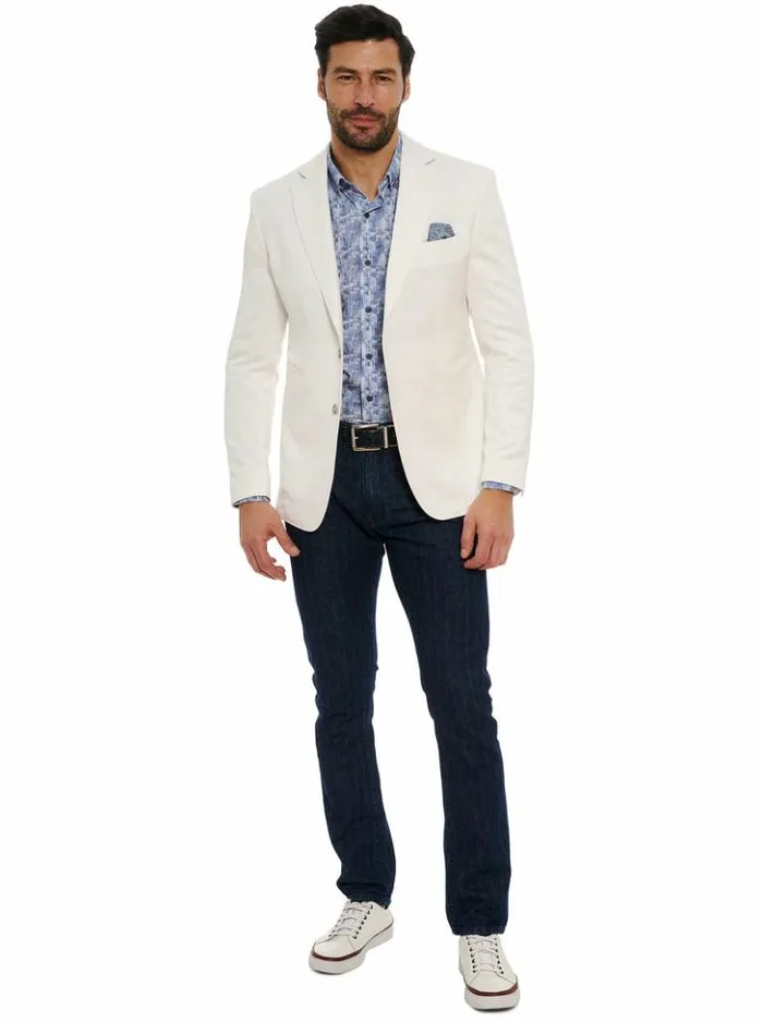 Men Robert Graham Blazers Kellam Blazer White