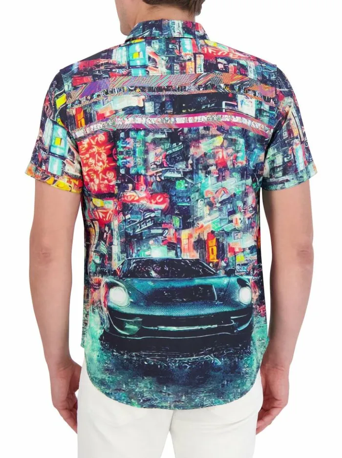Men Robert Graham Button Down Shirts Boreal Short Sleeve Button Down Shirt Multi Men Robert Graham Button Down Shirts Boreal Short Sleeve Button Down Shirt Multi